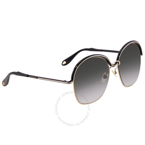 givenchy sgv730|Givenchy Grey Gradient Round Sunglasses GV7030S.